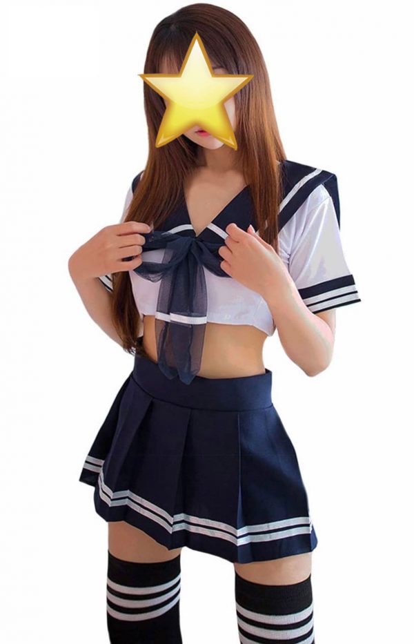 Mini Sailor Anzug mit Strümpfen
